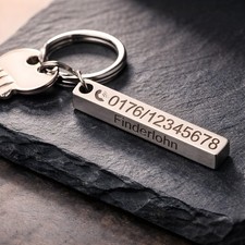 Schlüsselanhänger mit Gravur