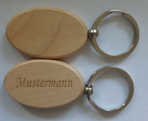 Schlüsselanhänger holz mit - schlüsselanhänger,