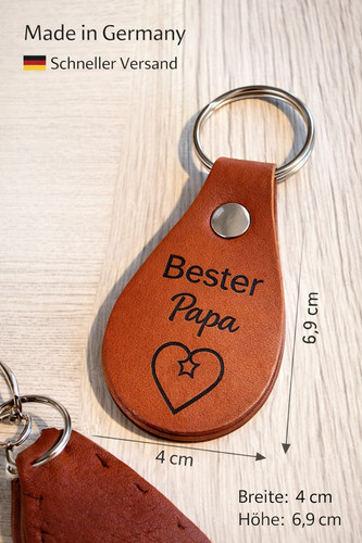 Personalisierter leder - personalisierter,