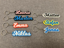 Schlüsselanhänger Name Text