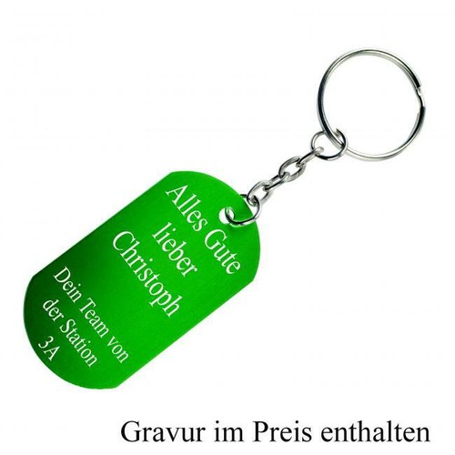 Schlüsselanhänger grün