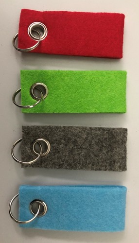 Schlüsselanhänger aus filz - filz,