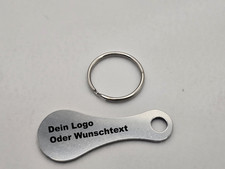Edelstahl Schlüsselanhänger
