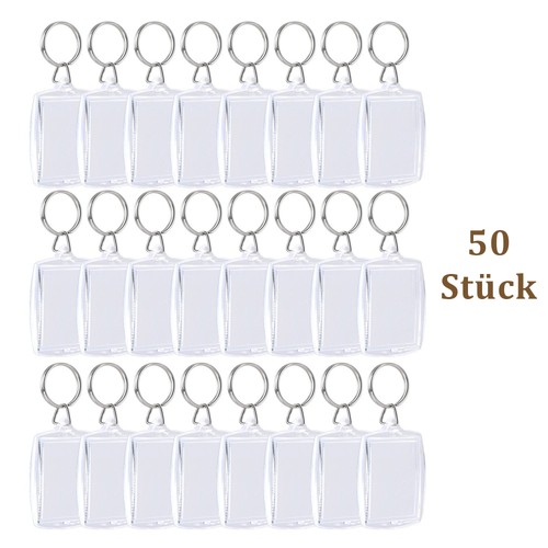 50x acryl schlüsselanhänger - 50x,